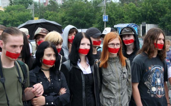 В Красноярске прошел митинг